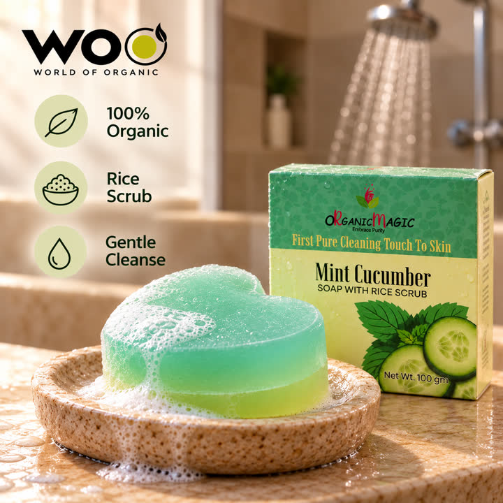 Mint Cucumber soap ad